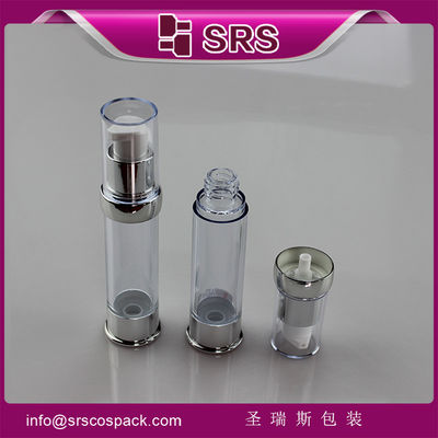 Mua SRS 2015 Thiết kế mới nhất nhựa tròn trong suốt sang trọng trống 15ml 20ml 30ml chai huyết thanh online manufacture