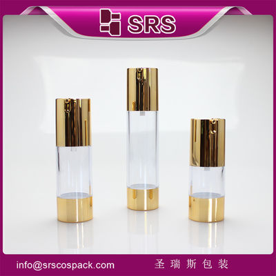 Mua SRS 2015 sản phẩm mới ở Trung Quốc trống 15ml 30ml 50ml vàng xi lanh máy bơm không khí chai online manufacture