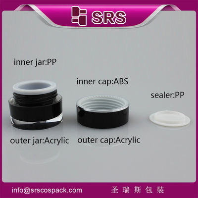Mua SRS nhà sản xuất bán buôn hình tròn trống acrylic 5g hộp kem chăm sóc da nhỏ online manufacture
