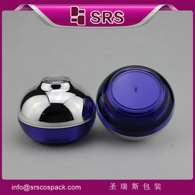 Mua thùng chăm sóc da nhà cung cấp mỹ phẩm bình acrylic màu xanh online manufacture
