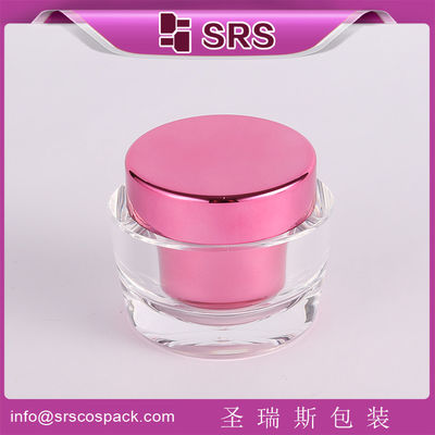 Mua sản xuất bình acrylic 15ml 30ml 50ml bạc sang trọng với nắp online manufacture