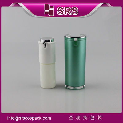 Mua A021 15ml 30ml 50ml sơn màu xanh lá cây chai bơm không khí,sản xuất chai kem online manufacture