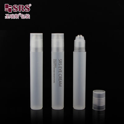 Mua Vòng rõ ràng Matte Glossy PP PCR nhựa cuộn thép bóng massage cuộn trên chai 15ml online manufacture