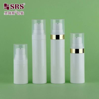 Mua 30ml 50ml Luxury Elegant PCR PP Vật liệu thân thiện với môi trường Kem đánh răng chai máy bơm không khí 15ml online manufacture