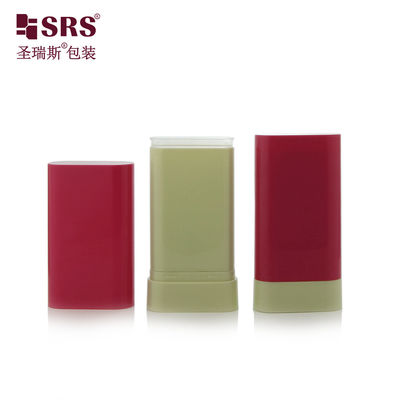 Mua 20g Hình hình hình bầu dục trống PP Stick Twist Up Personal Care Container bao bì chất khử mùi online manufacture