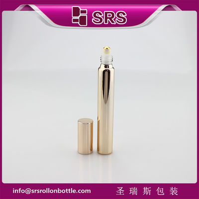 Mua 15ml 17mm đường kính kim loại rose vàng chai thủy tinh với quả bóng vàng thật và nắp nhôm. online manufacture