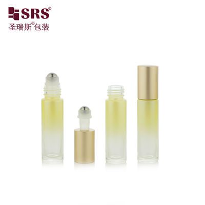 Mua 10ml sơn tùy chỉnh màu vàng rỗng tinh dầu tinh dầu chai kính cuộn online manufacture