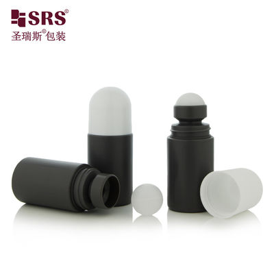 Mua 60ml Bao bì mỹ phẩm rỗng PP Không rò rỉ chai gel tròn khử mùi với cuộn trên quả bóng online manufacture