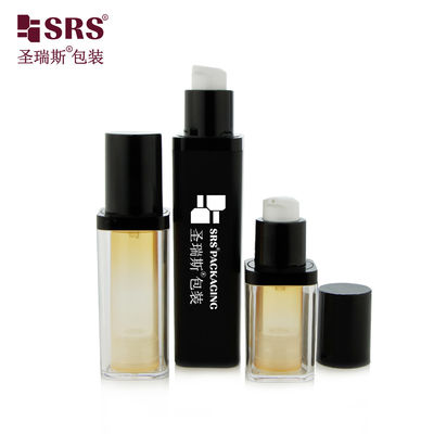 Mua PET rỗng có thể thay thế hình dạng hình vuông hình tường kép màu sắc tùy chỉnh huyết thanh mặt không khí chai 50ml online manufacture