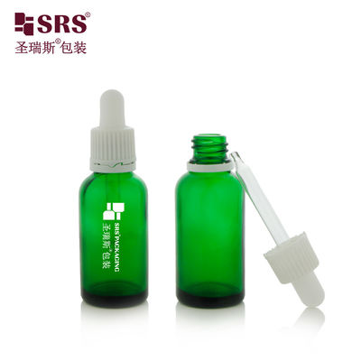 Mua D004 Rỗng Mờ Amber tinh dầu giả mạo rõ ràng Chiếc chai nhỏ giọt thủy tinh tùy chỉnh sang trọng online manufacture