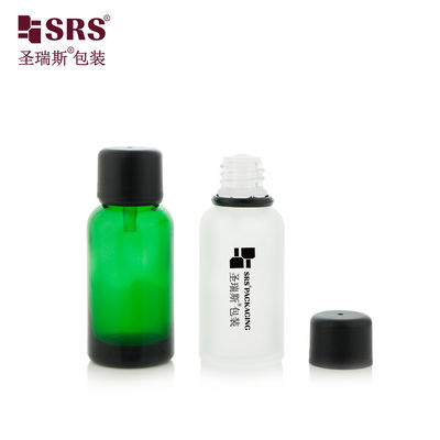 Mua G007 chai thủy tinh tròn với nắp vít, thả trực tiếp, chèn nắp không bị giả mạo, đóng gói dầu lỏng màu tùy chỉnh online manufacture