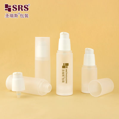 Mua PA0216 20ml 30ml 40ml 50ml PP Glossy Matte In Mold Plastic PP PCR Không khí chai với bơm kem dưỡng da online manufacture