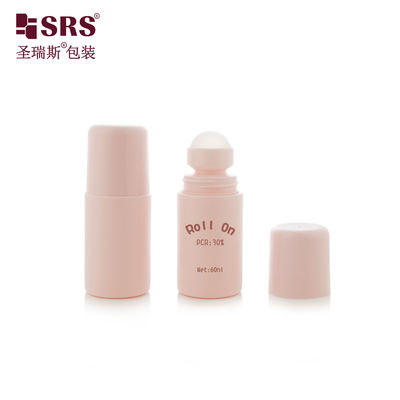 Mua RPPC-60ML Injection Blowing Custom PP PCR Plastic Roller Ball Bottle For Body Gel Applicator online manufacture