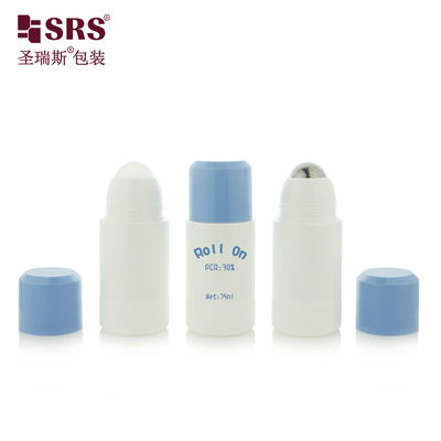 Mua Lọ lăn nhựa nhẹ RPPE 50ml 75ml, có thể nạp lại, dùng cho gel khử mùi và tinh chất dưỡng thể du lịch online manufacture