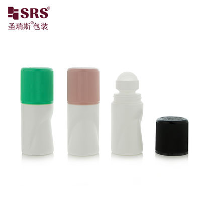 Mua RPPB1-50ML Unique Shape Empty Wholesale Customization Color Matte Riibbed CRC Child Resistant Cap Roll On Bottle For Antiperspirant online manufacture