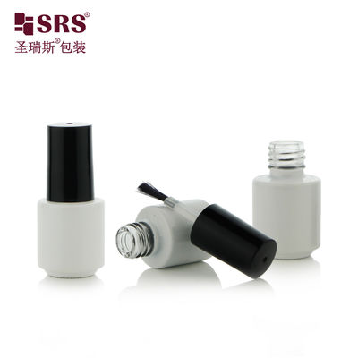 Mua DH-1B 4.5ML Round Bottom Glass Nail Polish Bottle With Brush Painted White Color Logo Printing online manufacture