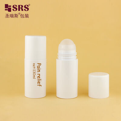 mua 130ml PET Roll On Bottle Năng lượng lớn chai cuộn trống để chăm sóc cơ thể Gel chất lỏng khử mùi online manufacture
