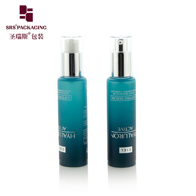 30ML 50ML ống ép bơm chất lỏng nền thẩm mỹ nhựa PE trống