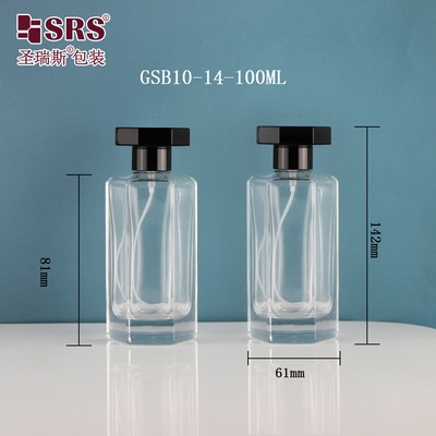 Nước hoa mỹ phẩm trống dầu thơm tinh khiết sương mù phun thủy tinh xịt chai 100ml