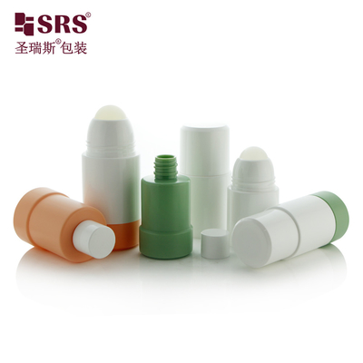 50ML 75ML rỗng mỹ phẩm PP PCR có thể thay thế Gel nhấp đầy bóng cuộn chai khử mùi