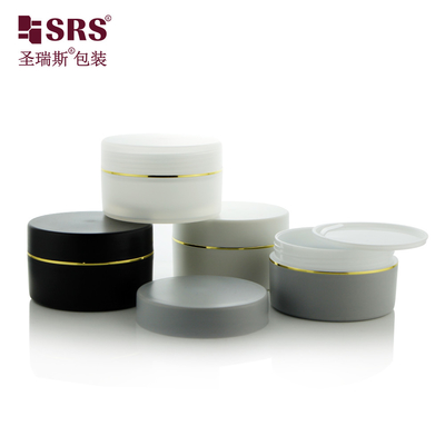 Máy quét tóc cơ thể nhựa Empty Cosmetic Packaging Container bình kem sang trọng