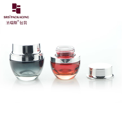 Khô Luxury chất lượng cao dày tường mỹ phẩm kem thủy tinh bình 30g