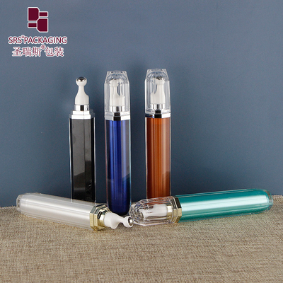 20ML mắt huyết thanh massage cuộn thép quả bóng chai tùy chỉnh sang trọng cuộn trên chai ứng dụng