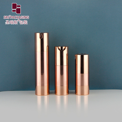 15ml 30ml 50ml 80ml 100ml Lotion mỹ phẩm rỗng bơm huyết thanh chai nhựa không khí