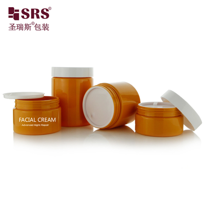 Tùy chỉnh màu sắc nhựa rỗng bình mỹ phẩm Body Cream Container 300g PET Jar