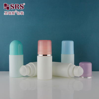 2 oz Round Matte PP PCR Chất chống mồ hôi Gel cuộn nhựa trên chai lăn khử mùi tùy chỉnh