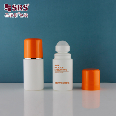 60ml 2 oz Màu tùy chỉnh PP PCR thân thiện với môi trường chai nhựa chất khử mùi cuộn trên bao bì