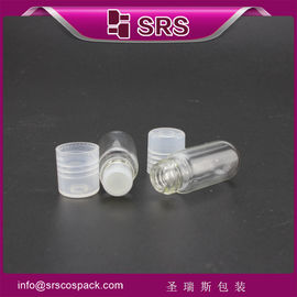 Mini 3ml cuộn trong suốt trên các sản phẩm chai kính mỹ phẩm