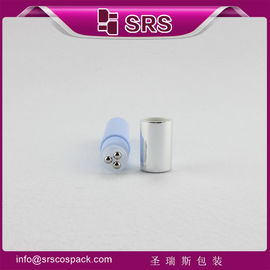 SRS đóng gói mỹ phẩm nhà cung cấp nhựa 10ml ba quả bóng cuộn trên chai massage mặt