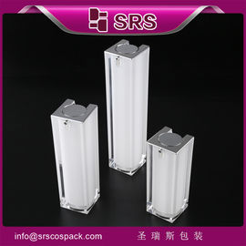 SRS Bơm không khí mỹ phẩm chứa 15ml 30ml 50ml Luxury Acrylic Personal care Packaging