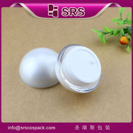 SRS Trung Quốc nhà cung cấp bán buôn acrylic hình bóng chăm sóc da bình mỹ phẩm trống với nắp