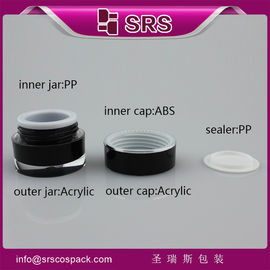 SRS nhà sản xuất bán buôn hình tròn trống acrylic 5g hộp kem chăm sóc da nhỏ