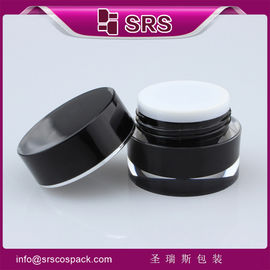 J021 5g màu đen nhỏ lấp mắt rỗng kiểu đặc biệt bình cho mỹ phẩm