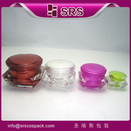 Shengruisi bao bì J060-5ml 15ml 30ml 50ml nhựa kem acrylic kim cương lọ