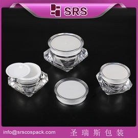tinh khiết chất lượng cao 15g 30g kim cương mỹ phẩm acrylic bình
