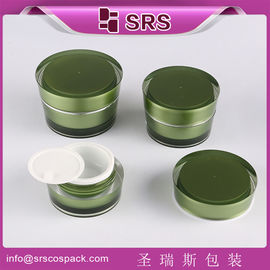 SRS Trung Quốc đóng gói mỹ phẩm bán buôn ẩm ướt acrylic 50ml bình nhựa để sử dụng kem da mặt