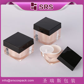 Bao bì Shengruisi J053-30g 50g 80g bình kem acrylic vuông
