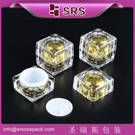 Trung Quốc sản xuất chuyên nghiệp sơn hình vuông rõ ràng bình kem hình