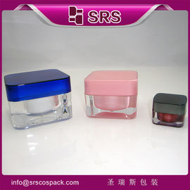 Shengruisi bao bì J056-5G 30G 50G bình kem acrylic hình vuông