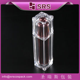 Shengruisi bao bì L059-30ml 50ml bình bình acrylic rỗng vuông cho mỹ phẩm
