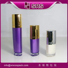 Shengruisi Custom Color Triangle 15ml 30ml 50ml Lotion nhựa Acrylic Bao bì chăm sóc da