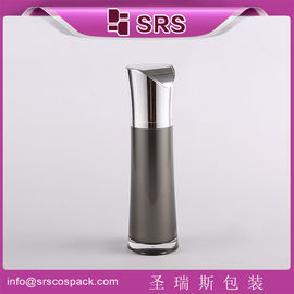 SRS Trung Quốc Nhà cung cấp xa xỉ trống màu đen sản phẩm chăm sóc da thùng Acrylic lotion chai