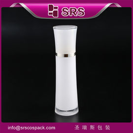 SRS kem chăm sóc da acrylic mỹ phẩm bao bì trống với bơm bao bì nhựa sang trọng