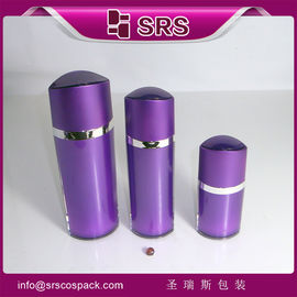 SRS chai mỹ phẩm sang trọng trống 30ml 60ml 120ml nhựa hình mắt hộp acrylic màu đen