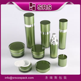 SRS Trung Quốc bộ bao bì mỹ phẩm bán buôn bình kem rỗng và chai acrylic