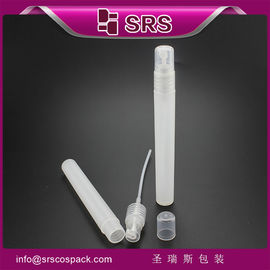 SRS nhựa màu chăm sóc cá nhân mỹ phẩm bơm du lịch 12 ml hdpe chai với máy phun sương mù